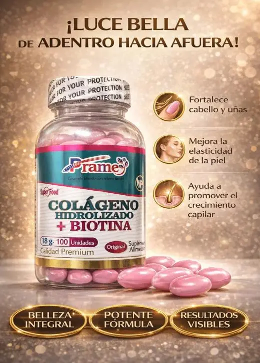 Colágeno hidrolizado con biotina PRAME
